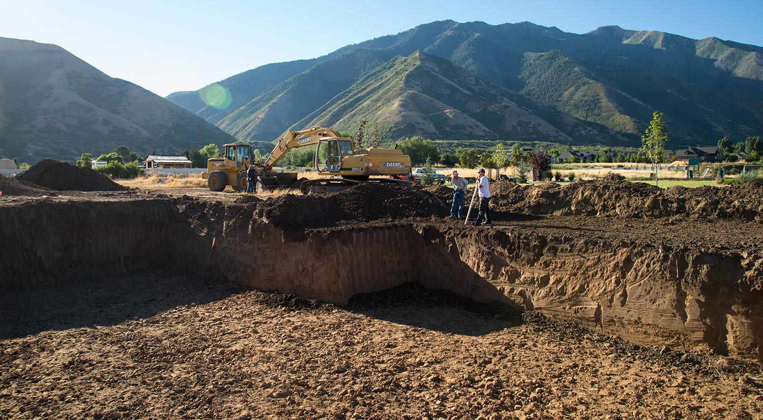 Excavation of The Thoughtful House