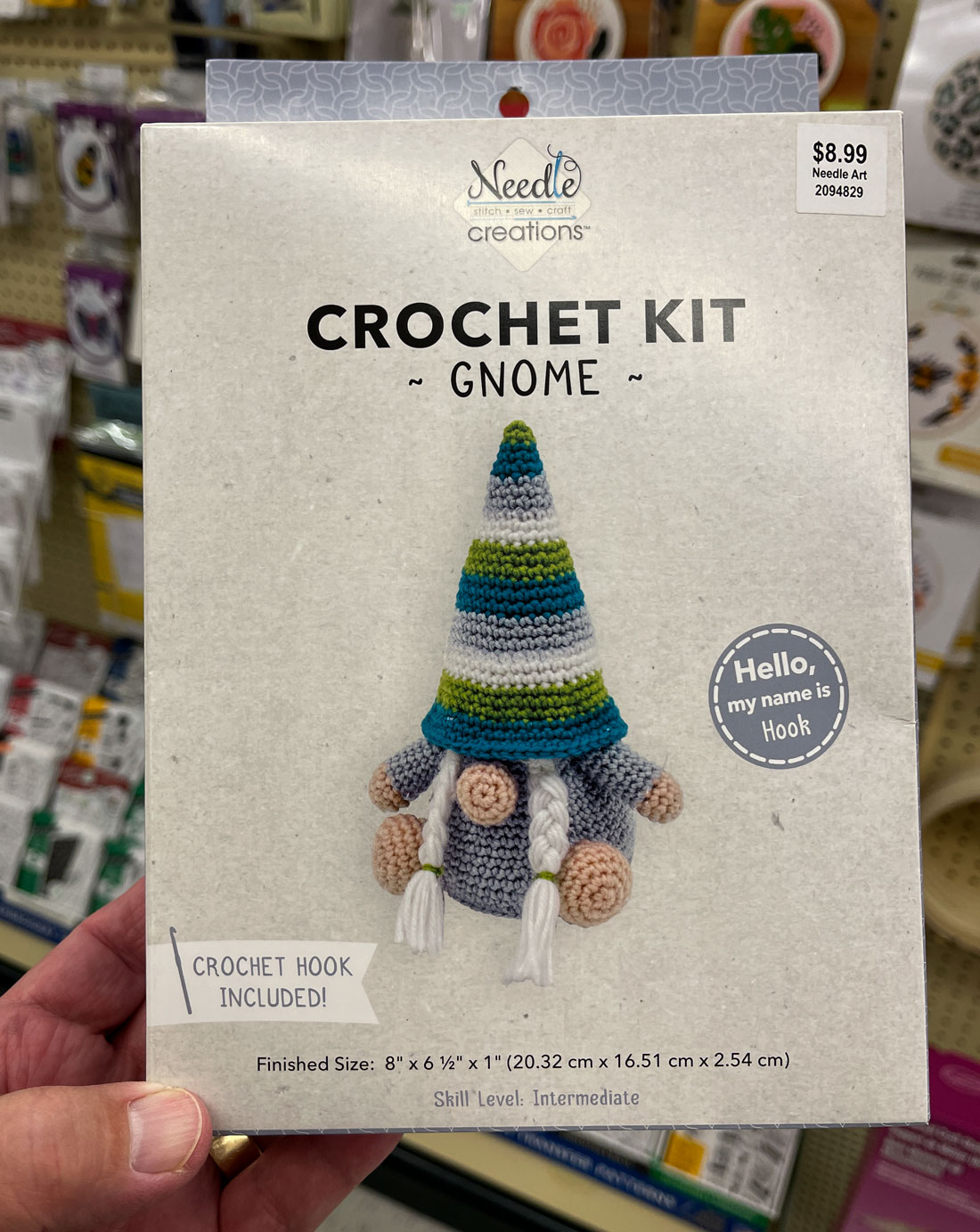 Gnome Crochet Kit, Hobby Lobby